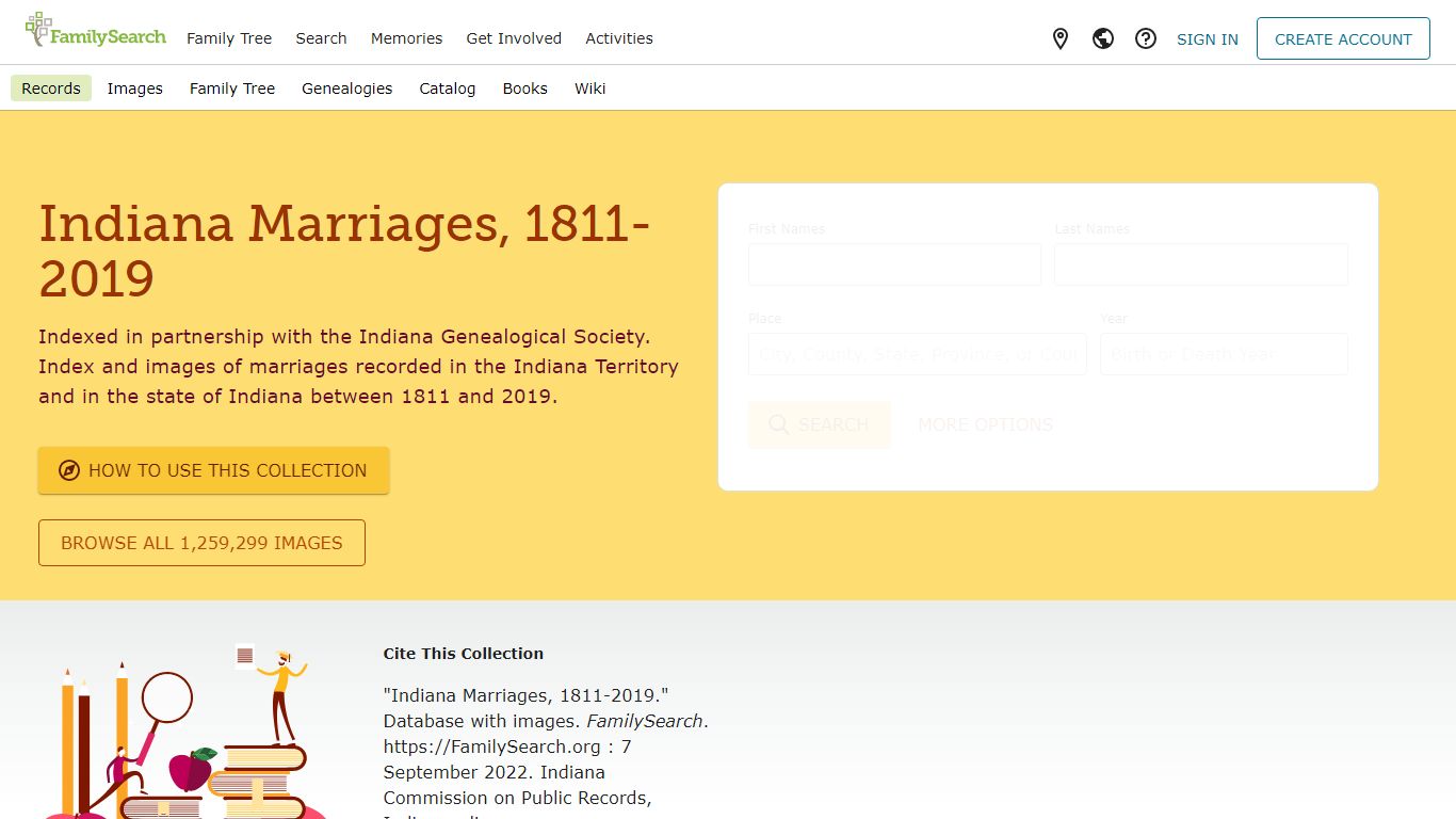 Indiana Marriages, 1811-2019 • FamilySearch